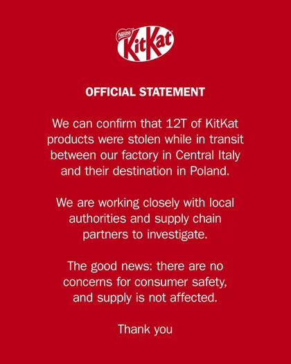 kit kat statement