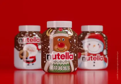Christmas Packaging Nutella