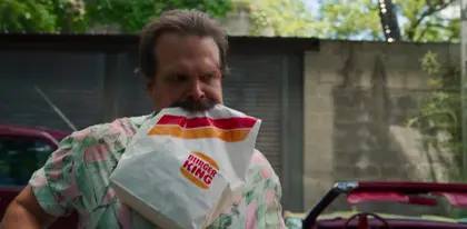 Burger King product placement stranger things